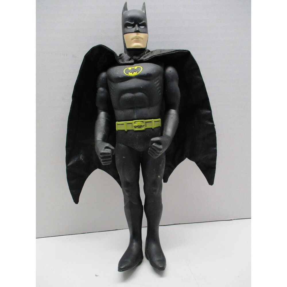 Vintage 1989 Applause DC Comics Batman 11" Action Figure with Cape